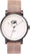 La Maison Inland The June 41mm Watch with Extra 20mm Belt - Unisex - Black - Cream - Rustic Grey Leather