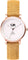 La Maison Inland The June Petite 34mm Watch with Extra 16mm Classic Strap - Unisex - Rose Gold - White - Mustard Suede