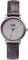 La Maison Inland The June Petite 34mm Watch with Extra 16mm Classic Strap - Unisex - Grey - Grey - Black Leather