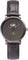 La Maison Inland The June Petite 34mm Watch with Extra 16mm Classic Strap - Unisex - Charcoal - Olive grey - Black Leather