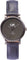 La Maison Inland The June Petite 34mm Watch with Extra 16mm Classic Strap - Unisex - Charcoal - Olive grey - Navy Leather