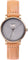 La Maison Inland The June Petite 34mm Watch with Extra 16mm Classic Strap - Unisex - Antique Gold - Grey - Natural Leather