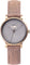 La Maison Inland The June Petite 34mm Watch with Extra 16mm Classic Strap - Unisex - Antique Gold - Grey - Rustic Grey Leather