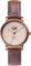La Maison Inland The June Petite 34mm Watch with Extra 16mm Classic Strap - Unisex - Copper - Sand - Brown Leather