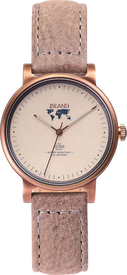 La Maison Inland The June Petite 34mm Watch with Extra 16mm Classic Strap - Unisex