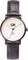 La Maison Inland The June Petite 34mm Watch with Extra 16mm Classic Strap - Unisex - Black - Cream - Black Leather