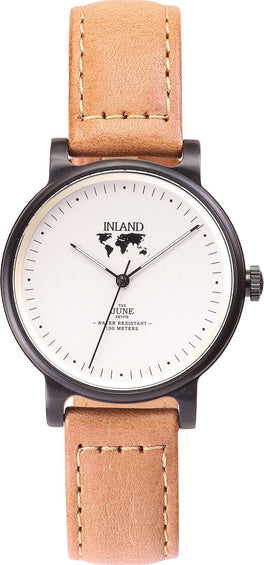 La Maison Inland The June Petite 34mm Watch with Extra 16mm Classic Strap - Unisex