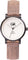 La Maison Inland The June Petite 34mm Watch with Extra 16mm Classic Strap - Unisex - Black - Cream - Rustic Grey Leather
