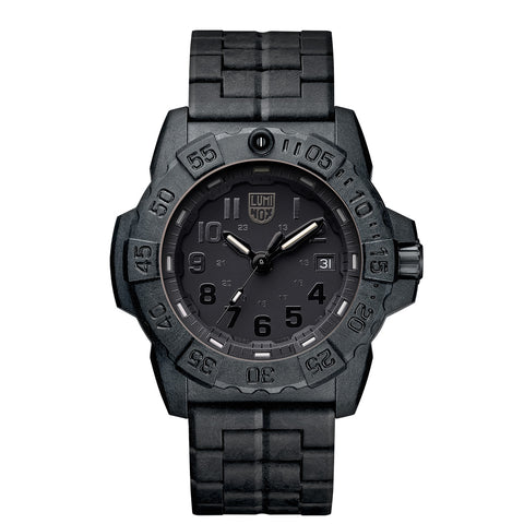 Luminox Navy Seal 3500 Series - 45mm Watch -  Signature PU Bracelet