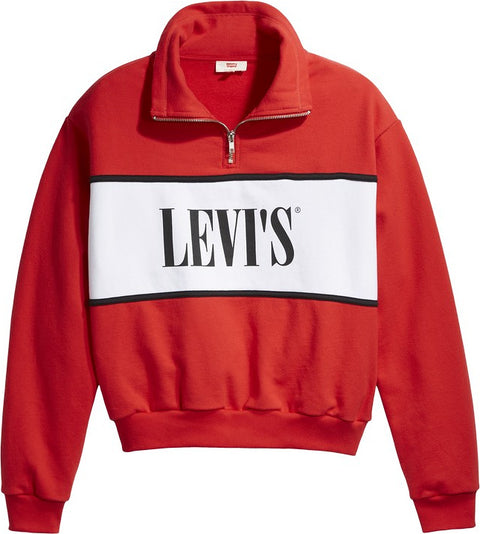 Levi's Levi's Logo Mock Neck Sweatshirt - Girls