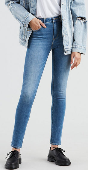 Levi's 721 High Rise Skinny Medium Wash Jeans - Women's
