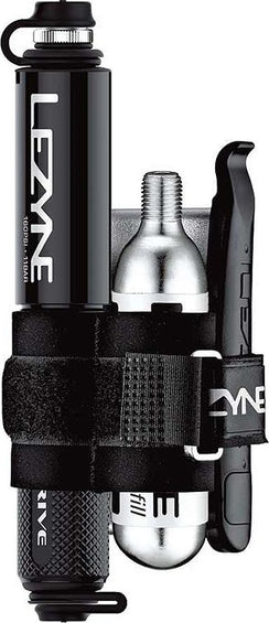 Lezyne Pocket Drive Pump + CO2 repair kit