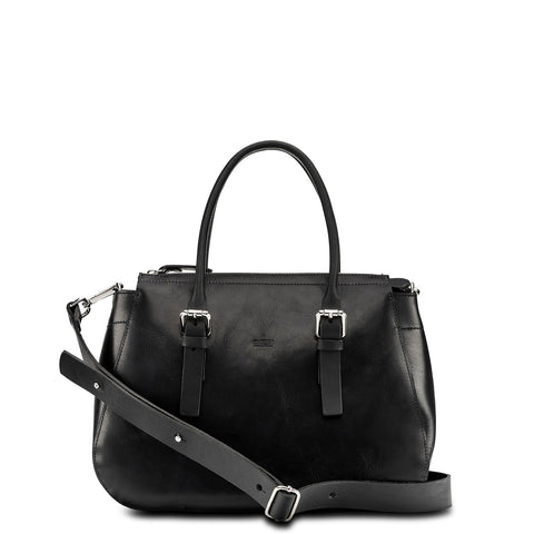 m0851 Women's Hard Handle Handbag