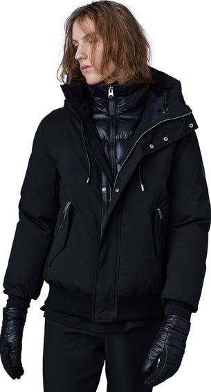 Mackage Dixon 2-In-1 Nordic Tech Down Bomber Jacket with bib - Men's