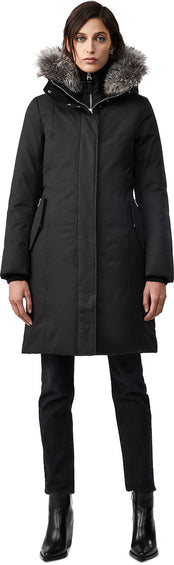 Mackage Harlowe Down Coat with Removable Silverfox Fur - Women's