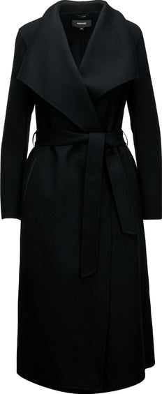 Mackage Mai Double-Face Wool Coat with Waterfall Collar - Women's