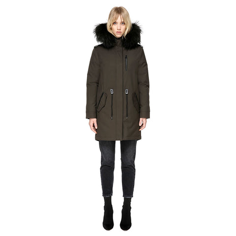 Mackage Women's Rena-D Twill Parka Coat