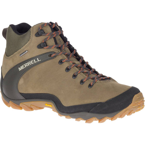 Merrell Chameleon 8 Leather Mid Waterproof Hiking Boots - Men's