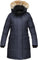 Nobis Merideth Down Parka - Women's - Crosshatch Navy