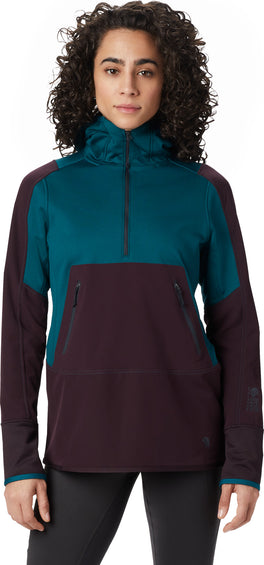 Mountain Hardwear Frostzone Hybrid 1/2 Zip Hoody - Women's