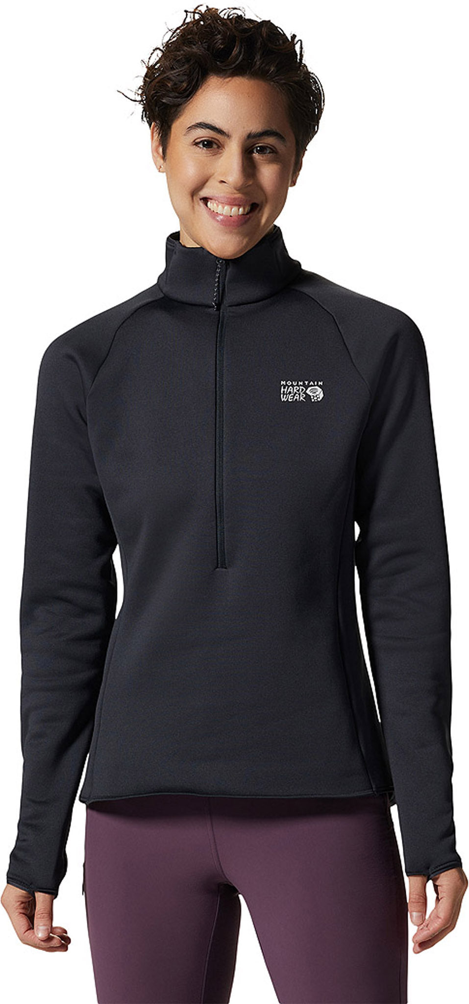 Mountain Hardwear Polartec Power Stretch Pro Half Zip Fleece Sweatshirt -  Women's