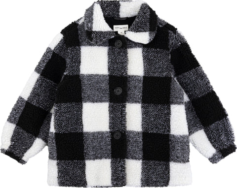 Miles The Label Cozy Sherpa Jacket - Little Girls