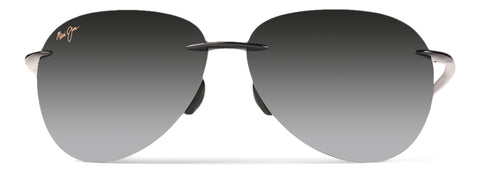 Maui Jim Sugar Beach - Gloss Black Frame - Neutral Grey Polarized Lens Sunglasses