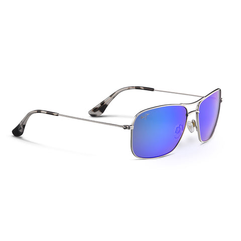 Maui Jim Wiki Wiki Silver - Blue Hawaii Lens