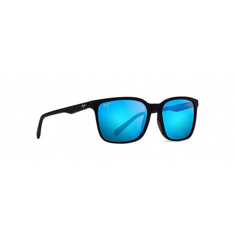 Maui Jim Wild Coast - Matte Black Frame - Blue Hawaii Polarized Lens