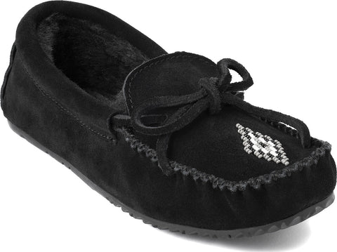 Manitobah Mukluks Canoe Suede Lined Moccasin - Women's