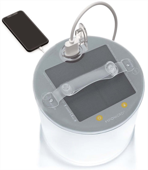 MPOWERD Luci Base Camp Solar Powered Inflatable Lantern