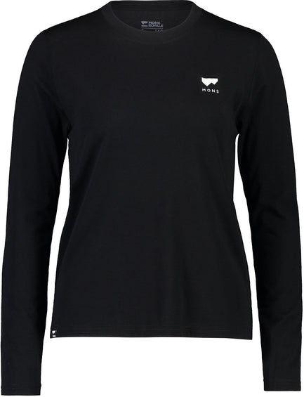 Mons Royale Icon Relaxed Long Sleeve Tee - Women's
