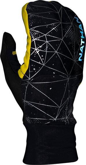 Nathan Reflective Convertible Glove/Mitt Hyper Night - Men's