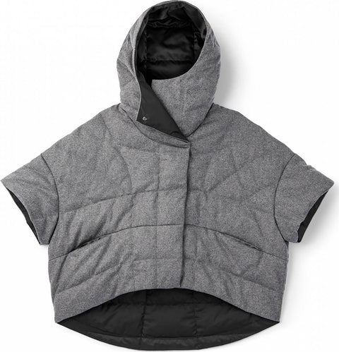 Nau Down Wool Stole Poncho - Women's