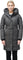 Nobis Astrid Parka - Women's - Crosshatch Steel Grey