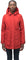 Nobis Terra Thigh Length Jacket - Women's - Vermillion