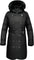Nobis Ursula Double Breasted Down Parka - Women's - Crosshatch Black