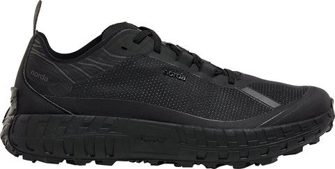 norda norda 001 Stealth Black Seamless Trail Running Shoes - Men's
