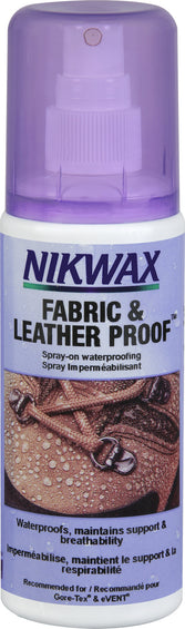 Nikwax Fabric and Leather Spray-On Waterproofing - 125mL