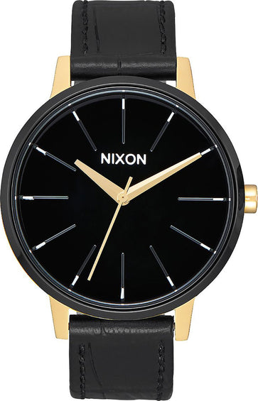 Nixon Kensington Leather - Gold - Black - White