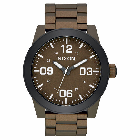 Nixon Men's Corporal SS - Bronze Cerakote