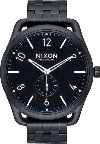Nixon C45 SS All Black Watch - Men's
