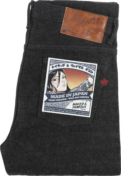 Naked & Famous Weird Guy Jeans - MIJ7 - Yahan Midnight Selvedge - Men's