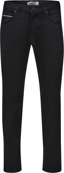 Naked & Famous Super Guy Jeans - Black Cobra Stretch Selvedge - Men's