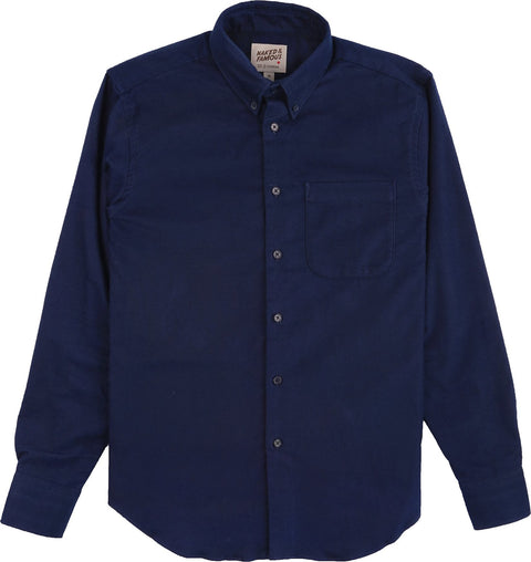 Naked & Famous Easy Shirt - Natural Indigo Dyed Flannel - Men's