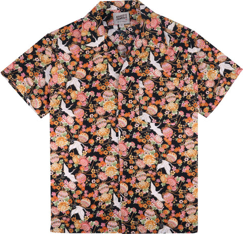 Naked & Famous Aloha Shirt - Japan Tsuru Festival - Men's