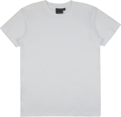 Naked & Famous T-Shirt Circular Knit - Ring-Spun Cotton - White - Men's