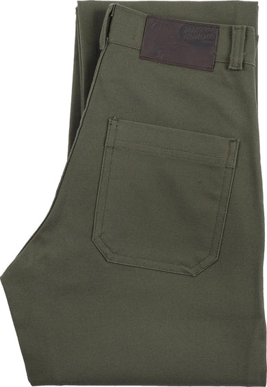 Naked & Famous Fatigue Pant - Green Canvas - Women's