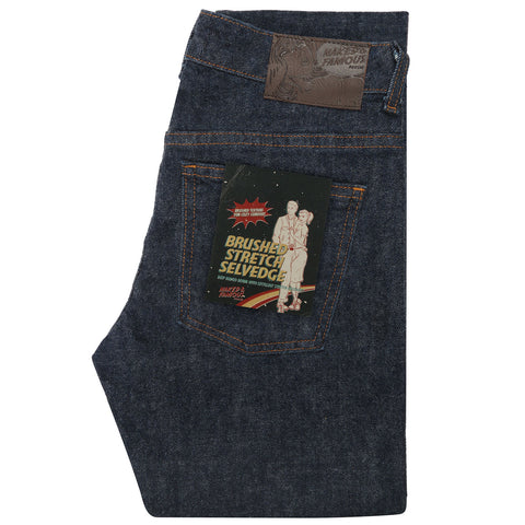 Naked & Famous Women's  The BoyFriend - Brushed Stretch Selvedge