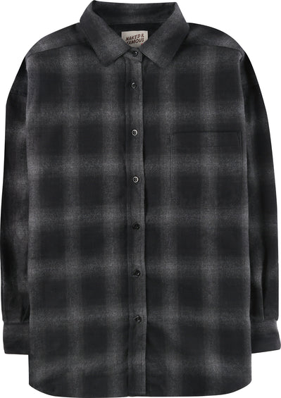 Naked & Famous Easy Shirt - Brushed Ombre Flannel - Women's